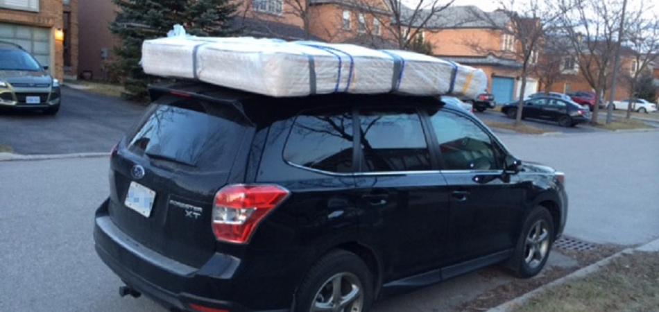 How To Tie A Mattress To A Car Roof Rack