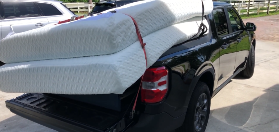 pickup truck queen mattress