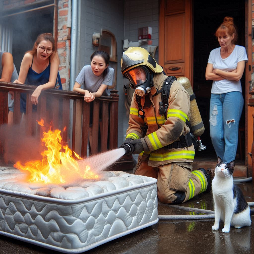 Best Way to Extinguish a Smoldering Mattress